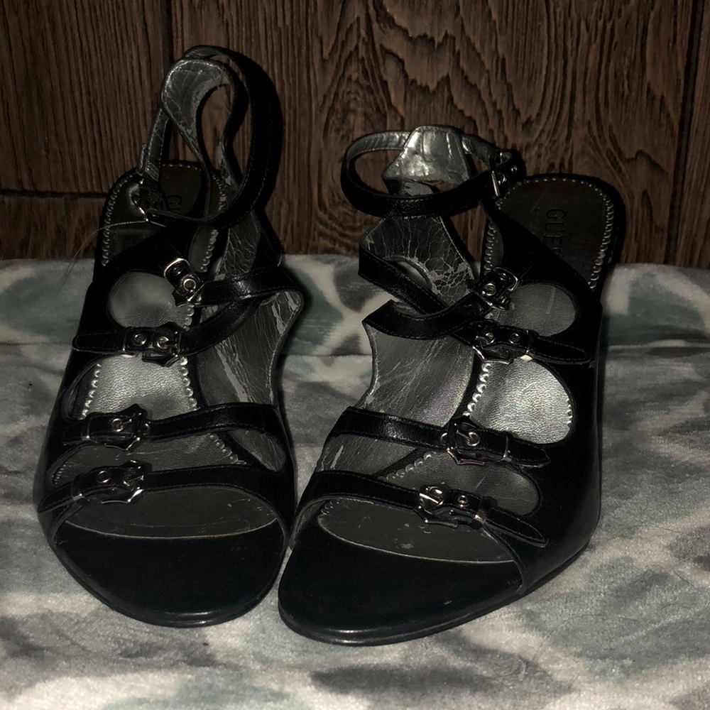 Black Guess Heels